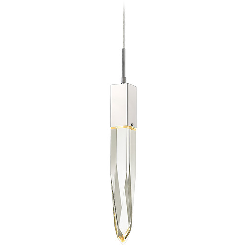 Original Aspen Polished Chrome LED Mini Pendant by Avenue Lighting