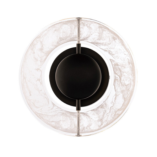 Cymbal 10-Inch LED Wall Sconce in Black by Modern Forms