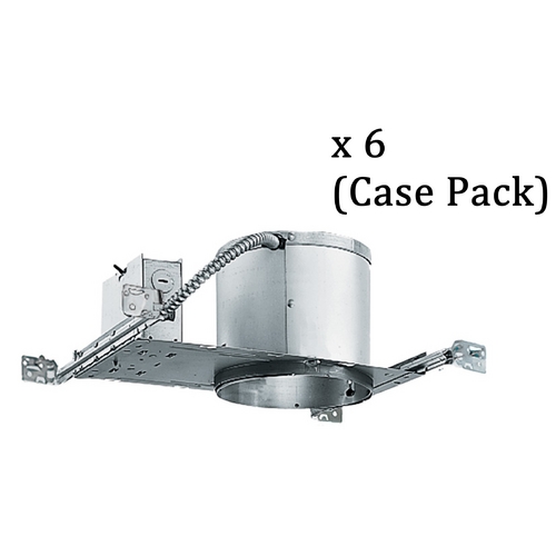 6-Inch Shallow Recessed Lighting Can - Case Pack of 6 by Juno Lighting Group