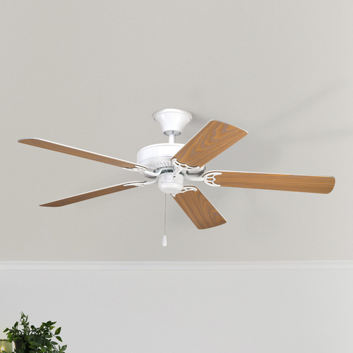 Air Pro 52-Inch Ceiling Fan in White by Progress Lighting