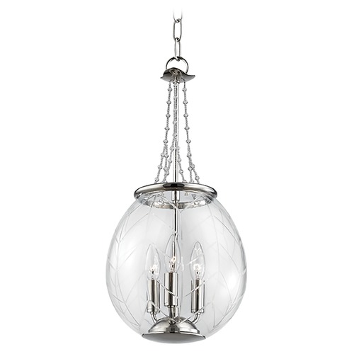 Hudson Valley Lighting Pierce Polished Nickel Pendant by Hudson Valley Lighting 5311-PN