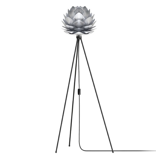 UMAGE UMAGE Black Floor Lamp with Abstract Shade 2054_4012