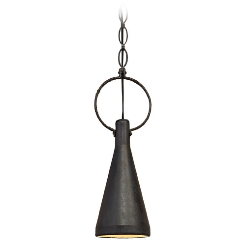 Visual Comfort Signature Collection Suzanne Kasler Limoges Small Pendant in Natural Rust by Visual Comfort Signature SK5360NRAI