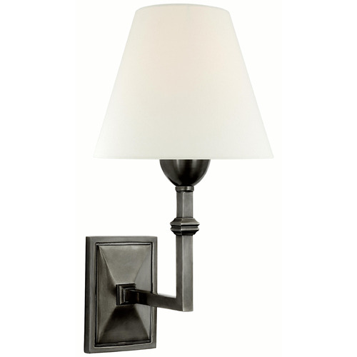 Visual Comfort Signature Collection Visual Comfort Signature Collection Alexa Hampton Jane Gun Metal Sconce AH2305GM-L