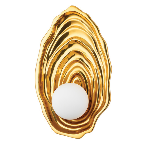 Corbett Lighting Elie Vintage Polished Brass LED Sconce