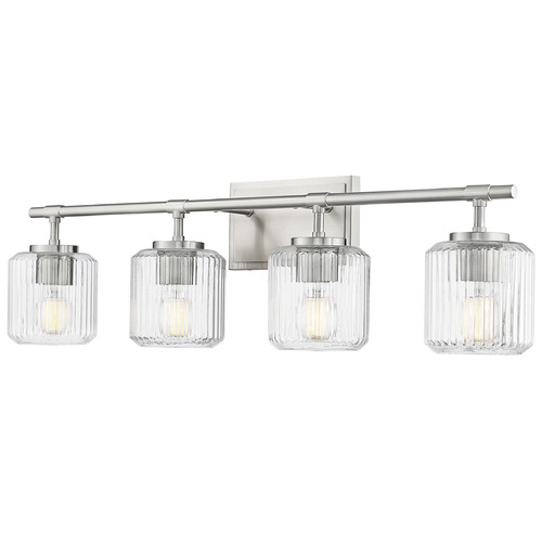 Z-Lite Landon Brushed Nickel Bathroom Light