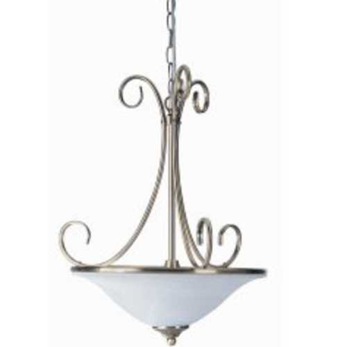 Lite Source Lighting Renaissance Pendant by Lite Source Lighting LS-14832AB/CLD