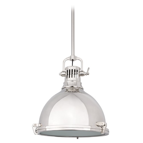 Pelham Pendant in Polished Nickel by Hudson Valley Lighting