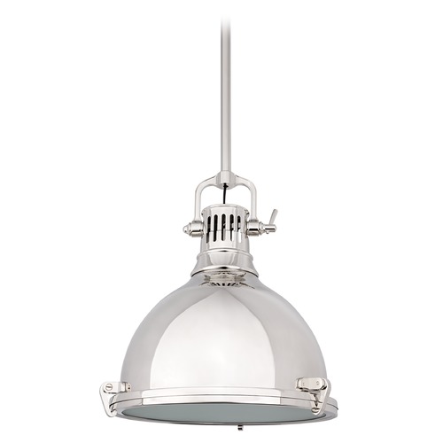 Hudson Valley Lighting Pelham Pendant in Polished Nickel by Hudson Valley Lighting 2212-PN