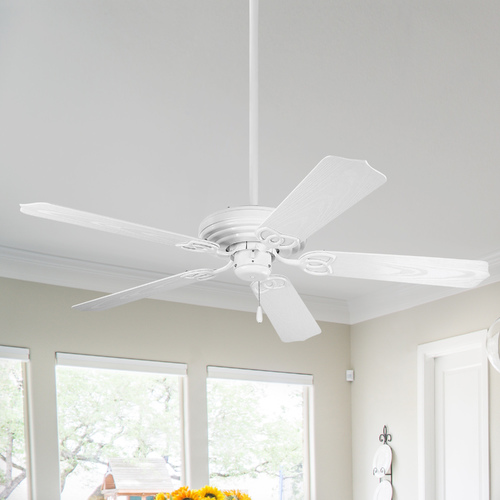 Air Pro 52-Inch Ceiling Fan in White by Progress Lighting