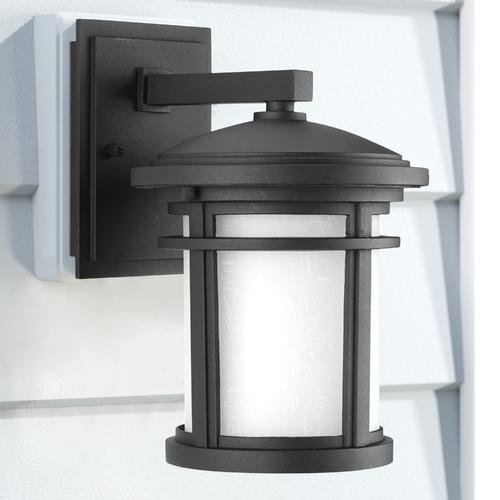 Wish Black Outdoor Wall Light by Progress Lighting