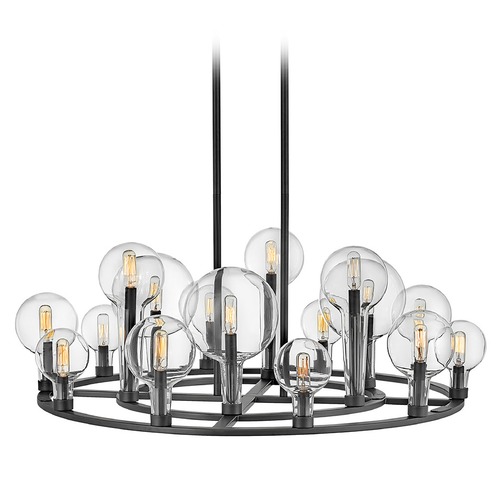 Hinkley Alchemy Large Chandelier in Black by Hinkley Lighting 30529BK