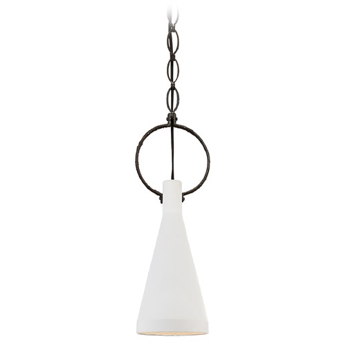 Suzanne Kasler Limoges Small Pendant in Natural Rust by Visual Comfort Signature