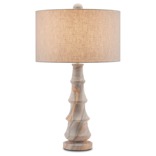 Currey and Company Lighting Petra 29-Inch Table Lamp in Natural by Currey & Company 6000-0795