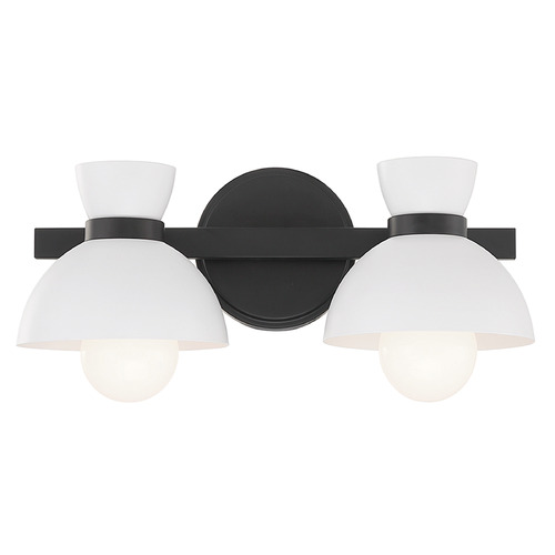 Meridian 16.50-Inch Bath Light in Matte Black by Meridian M80074MBK