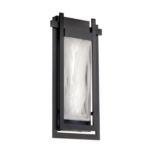 Haze 16-Inch LED Outdoor Wall Sconce in Black by Modern Forms