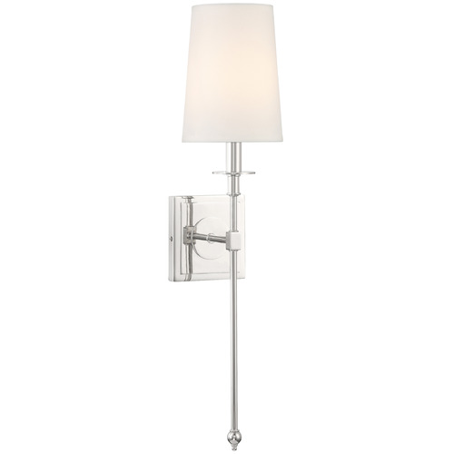 Minka Lavery Calera Polished Nickel Sconce