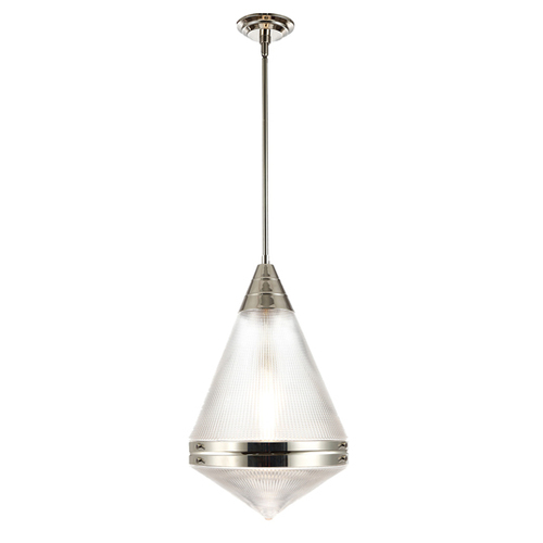 Maxim Lighting Hargreaves 13.50-Inch Wide Pendant in Nickel by Maxim Lighting 10395PRPN