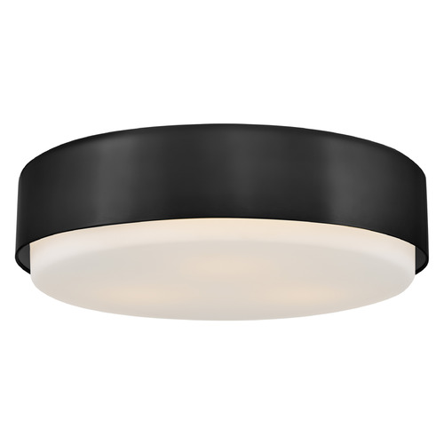 Hinkley Hinkley Cedric Black LED Flushmount Light 30075BK