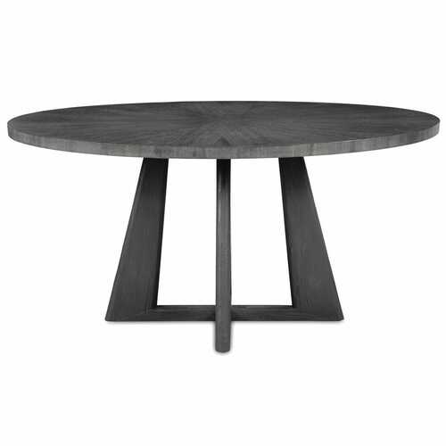 Uttermost Lighting Pulsar Dining Table in Dark Walnut & Gray by Uttermost Lighting 24279