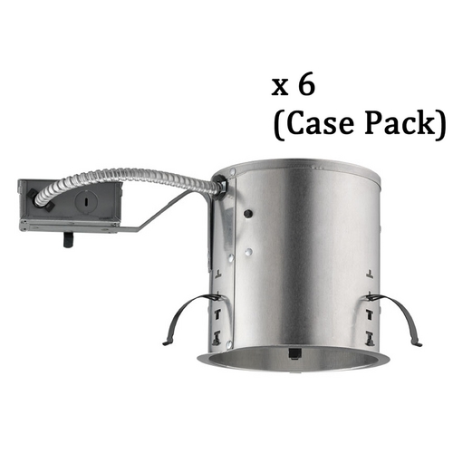 6-Inch Economy Recessed IC Remodel Lighting Can - Case Pack of 6 by Juno Lighting Group