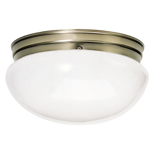 Nuvo Lighting Antique Brass Flush Mount by Nuvo Lighting SF77/988