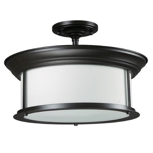 Sonna Bronze Semi-Flush Mount by Z-Lite