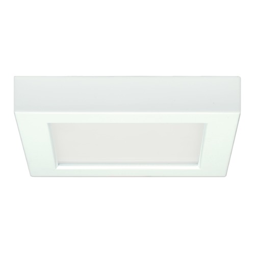 Satco Lighting Blink 5.5-Inch LED Square Surface Mount 10.5W White 2700K by Satco Lighting S29324