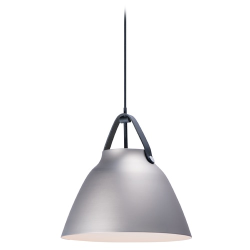 Nordic Black & Brushed Platinum Pendant by Maxim Lighting