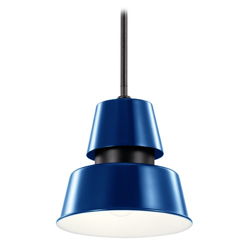 Kichler Lighting Lozano 9-Inch Catalina Blue Outdoor Hanging Light by Kichler Lighting 59003CBL