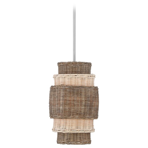 Minka Lavery Montauck Bay Brushed Nickel Pendant by Minka Lavery 1071-84