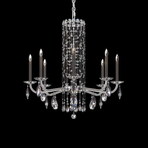 Siena Black Crystal Chandelier by Schonbek Lighting