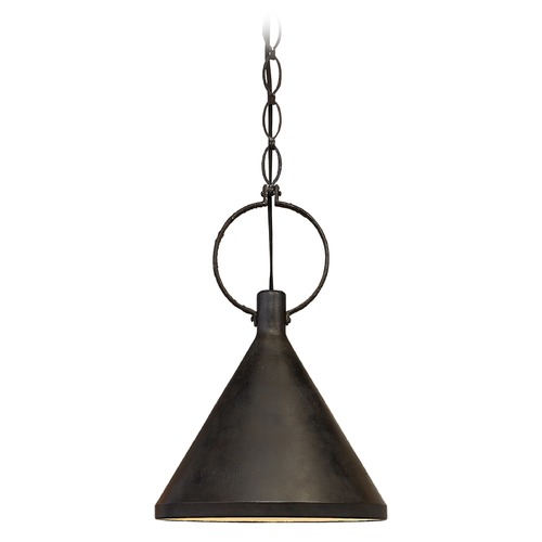 Suzanne Kasler Limoges Medium Pendant in Rust by Visual Comfort Signature