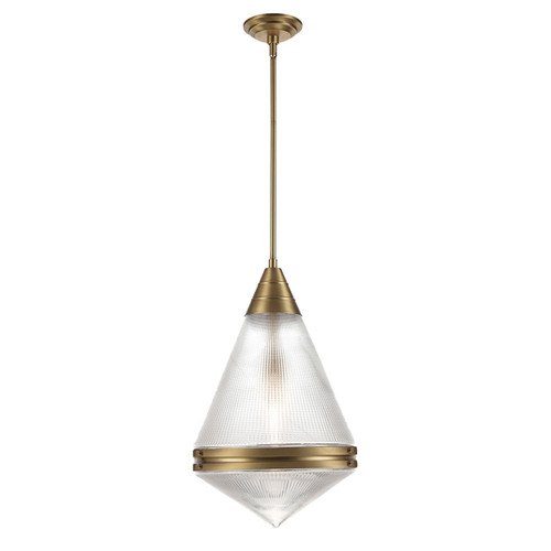 Maxim Lighting Hargreaves 13.50-Inch Wide Pendant in Brass by Maxim Lighting 10395PRNAB