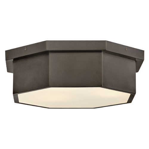 Hinkley Facet Black Oxide LED Flushmount Light