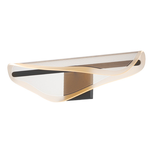 Et2 Manta Black LED Bathroom Light