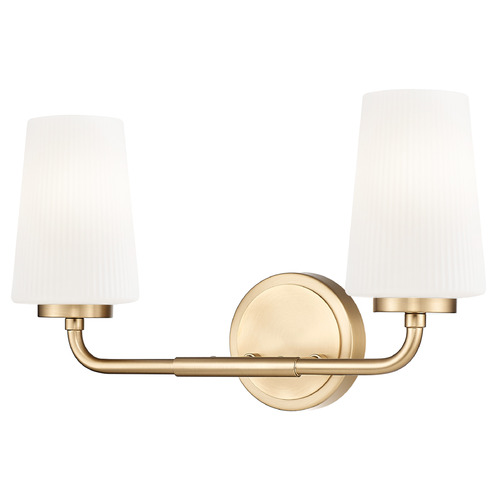 Z-Lite Z-Lite Montford Modern Gold Bathroom Light 7005-2V-MGLD