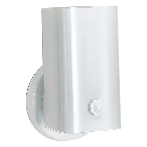 White Sconce by Nuvo Lighting