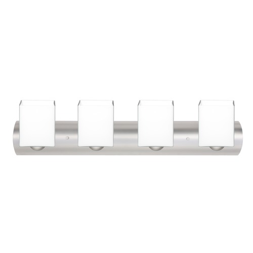 Besa Lighting Besa Lighting Rise Satin Nickel LED Bathroom Light 4WZ-449807-LED-SN