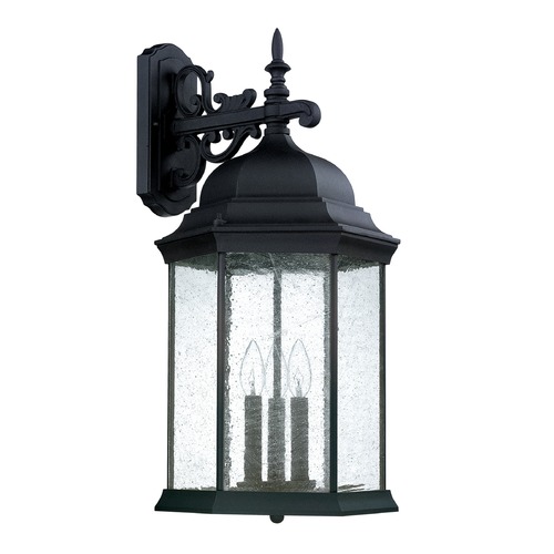 Capital Lighting Main Street Black Outdoor Wall Light by Capital Lighting 9838BK