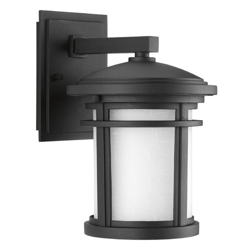 Progress Lighting Wish LED Black Outdoor Wall Light by Progress Lighting P6084-3130K9