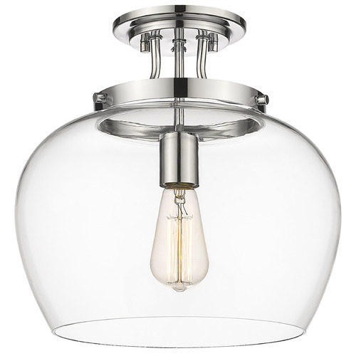 Joliet Chrome Semi-Flush Mount by Z-Lite