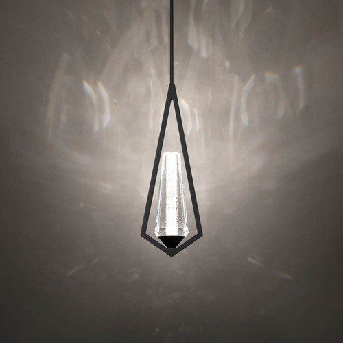 Devotion Mini Pendant in Black by Schonbek Beyond