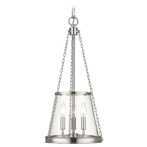 Prescott Polished Nickel Pendant by Z-Lite