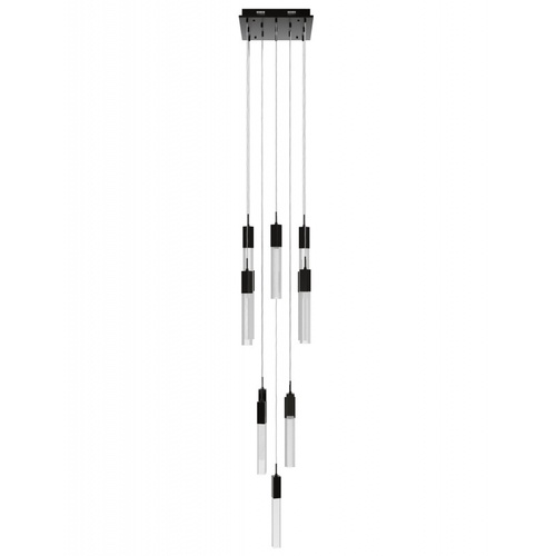 Glacier Snow 13-Light LED Pendant in Dark Bronze by Avenue Lighting