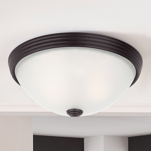 11-Inch Flush Mount in English Bronze by Savoy House