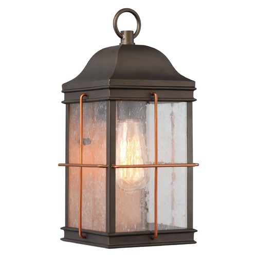 Nuvo Lighting Howell Bronze & Copper Outdoor Wall Light by Nuvo Lighting 60/5832