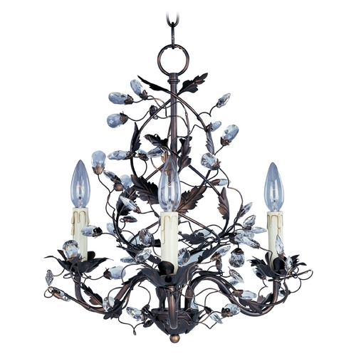 Elegante Etruscan Gold Chandelier by Maxim Lighting