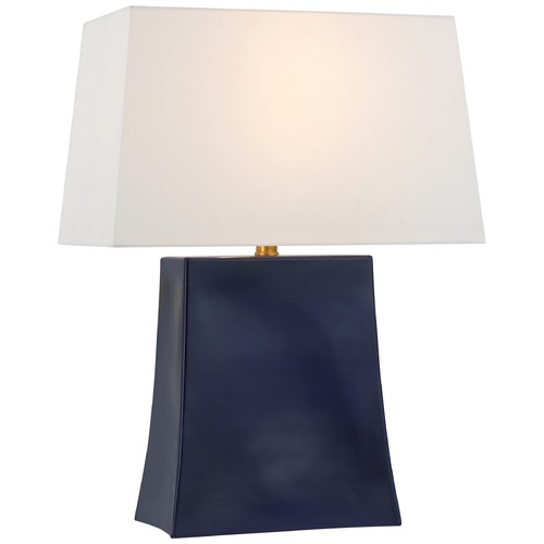Visual Comfort Signature Collection Chapman & Myers Lucera Table Lamp in Denim by Visual Comfort Signature CHA8692DML