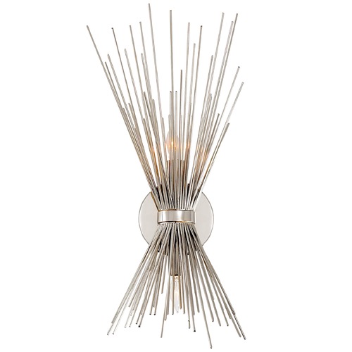 Kelly Wearstler Strada Small Sconce in Nickel by Visual Comfort Signature